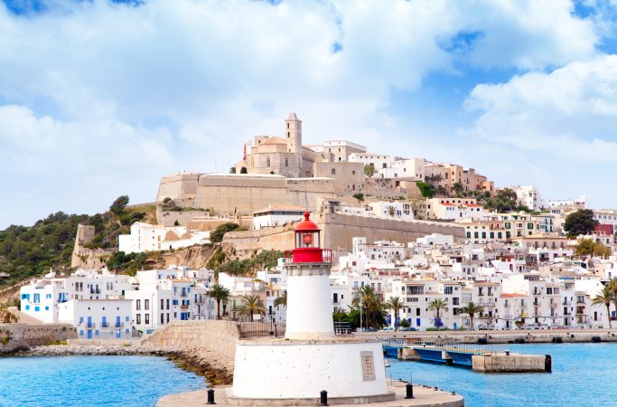Espanja Ibiza kaupunki