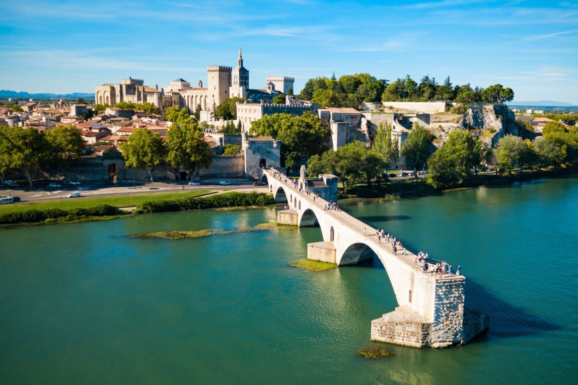 Ranska Avignon silta
